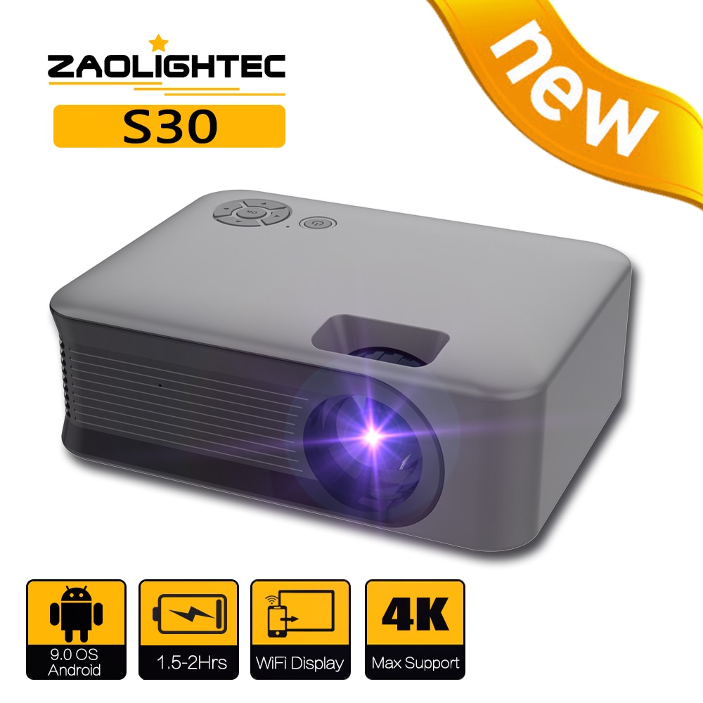 ZAOLIGHTEC S30 ̴  LED ޴ , HDMI USB 800*480P , 1080P  ,  
